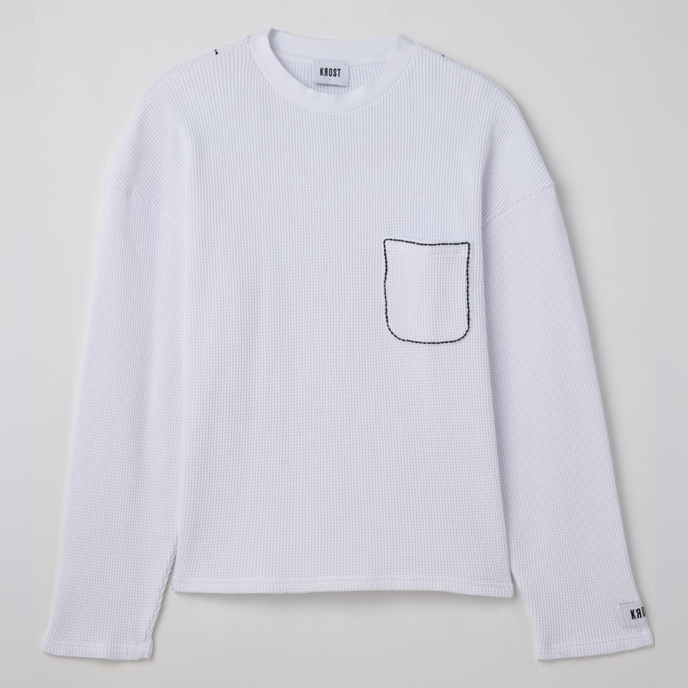New KROST Contrast Stitch Long Sleeve Tee Thermal Urban Outfitters‎ XS